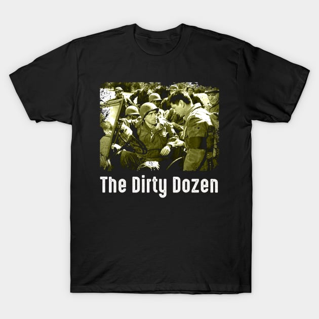Lee Marvins Warriors Dozen Classic Film Shirt T-Shirt by Camping Addict